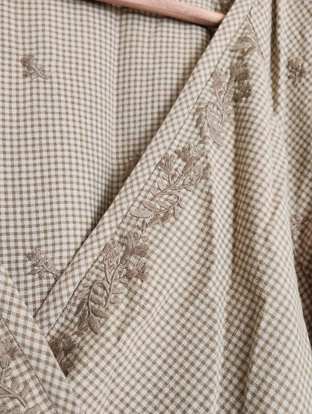 Cotton Midi Dress - Picture 5 of 9